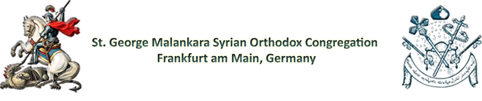 Logo for St George Malankara Syriac Orthodox Church, Frankfurt Germany